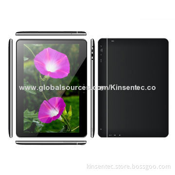 10.1-inch 1,280 x 800P IPS Quad-core MTK8382 3G Tablet PCs, 1/16GB with 0.3 + 5.0MP Camera